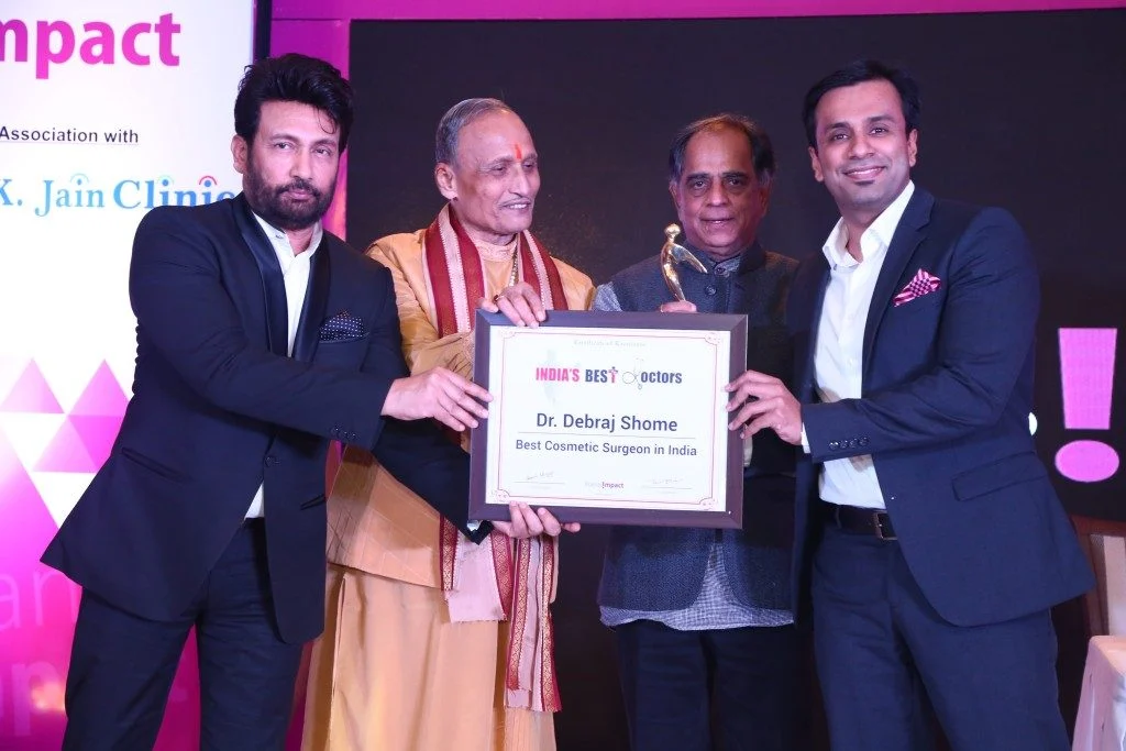 Dr. Debraj Shome — Best Cosmetic Surgeon in India, India's Best Doctors Awards 2016