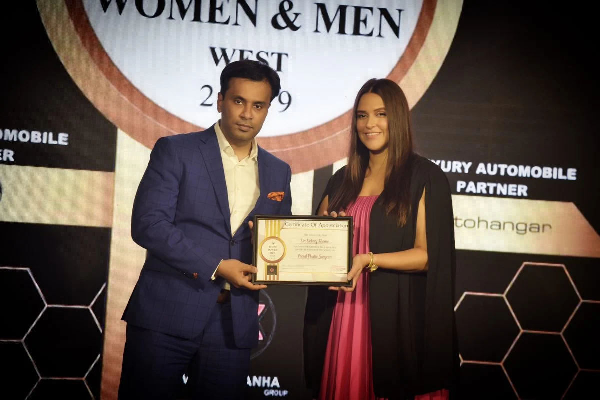 Dr. Debraj Shome honoured with the Times Power Men Award 2019 by the Times of India Group